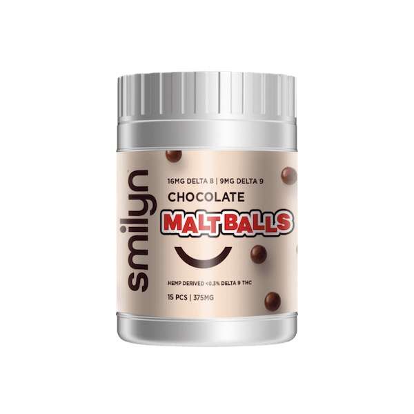smilyn chocolate malt balls