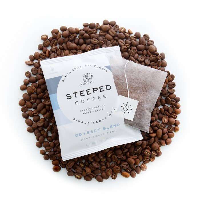 steeped coffee